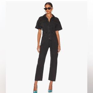 Free people Macie Coverall size XS iron black